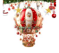 Décorations de Noël | Pendentif à suspendre pour sapin de Noël, pendentif en acrylique 2D incassable Père Noël pour jardin, terrasse, entrée, couloir, extérieur, balcon, salon