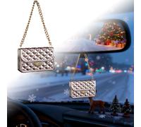 Décorations de Noël Pendentifs de vacances de 10 cm avec différents motifs, y compris pop-corn B, 10 cm