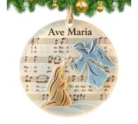 Décorations De Noël Pour La Crèche Décorations Religieuses Pleines de | Ornements Noël Et Nativité Pour Les L'Église Fête De Naissance Femmes Hiver