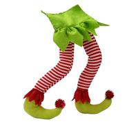 Décorations de Noël pour les jambes | Ornements de vacances pour la maison, les fêtes, les arbres et la cheminée