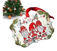 Décorations de Noël pour sapin de Noël, décoration 2D, signe de Noël, en acrylique, pendentifs saisonniers, pour la maison, les fêtes d'hiver, le porche, la fenêtre, la porte d'entrée d'arbre