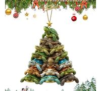 Décorations De Noël pour Sapin,Suspensions de Sapin de Noël - Décoration Murale 2D en Acrylique pour Fenêtre Couronne Manteau Décorateurs d'Intérieur