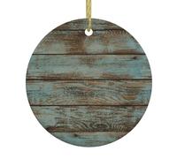 Décorations de Noël rustiques en bois de grange ancienne, ornement décoratif festif, parfait pour les vacances et les cadeaux