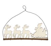 Décorations de Noël traîneau avec renne