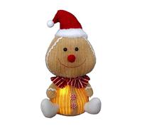 Décorations de pan - Figurine éclairée, pièce maîtresse de table pour les vacances | Glow chaud avec style festif pour les expositions d'étagères, décoration d'étagères, ornement de
