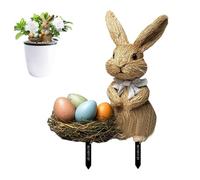 Décorations de Pâques pour la Zone extérieure, Panneaux de Jardin, Bouchons de Jardin de Lapin de Pâques, Lapin de Pâques-EI-Yard décoratif, tas de décoration de, et décoration extérieur