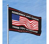 Décorations de porte de chambre à coucher - Drapeau des anciens combattants - Accessoires de décoration pour chambre (120 x 180 cm)