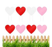 Décorations de Saint-Valentin en plein air, piquets de jardin | Panneau de Saint-Valentin Décoration d'extérieur festive, pour jardin, cour, pelouse, patio, porche, allée, paysage, parc, fête de