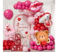 Décorations de Saint-Valentin, kit de ballons pour la Saint-Valentin, demande en mariage, fiançailles, anniversaire, Saint-Valentin