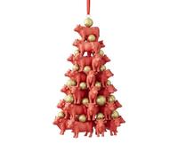 Décorations De Sapin De Noël Amusantes, Ornements d'animaux De La Ferme, Décorations De Vacances Humoristiques, Décoration De Noël Animale Unique, Pendentifs Créatifs pour Arbre