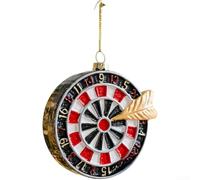 Décorations de sapin de Noël avec motifs vintage en plastique avec console de jeu ludique et formes de panneau de rue pour décoration de fête classique (A)