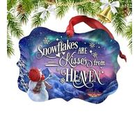 Décorations de Sapin de Noël,Décorations D'Ornements De Noël En Acrylique 2D,Pendentif Festif Pour Intérieur Maison | Pour La Maison L'Hiver Les Fêtes L'Intérieur Le Porche La Fenêtre La Porte D'Entré