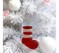 Décorations de sapin de Noël et de voiture avec imitation verre de mer côtière, fabriquées à partir de verre massif/ABS, légères et sûres pour la décoration de maison de vacances et de salle de classe