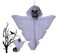Décorations de squelette d'Halloween, décorations fantôme squelette - Squelette Décorations d'horreur d'Halloween - Décorations pour fêtes gothiques polyvalentes, décorations festives à