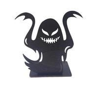 Décorations de table en bois pour Halloween, sorcière, Halloween, pour bureau, cheminée, salon, cuisine, bar Tgz809 (D, D)