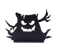 Décorations de table en bois pour Halloween, sorcière, Halloween, pour bureau, cheminée, salon, cuisine, bar Tgz809 (E, D)