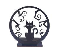 Décorations de table en bois pour Halloween, sorcière, Halloween, pour bureau, cheminée, salon, cuisine, bar Tgz809 (B, D)