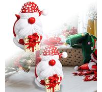 Décorations de table pour Noël Transformez votre maison pendant les vacances avec le bureau décoratif en résine du Père Noël pour le salon et la salle à manger, parfait une ambiance festive