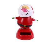 Décorations de tableau de bord de voiture de Noël | Jouets de danse solaires mignons | Jouet de danse swing de voiture, décoration intérieure de voiture, Père Noël, bonhomme de neige, renne, ange