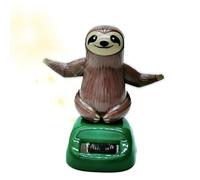 Décorations De Tableau De Bord De Voiture - Figurine De Braid À Oscillation Solaire, Ornement Animal | Accessoire Créatif Résistant Aux Intempéries Pour Voiture Avec Des Idées De Décoration