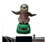 Décorations de tableau de bord de voiture | Figurines mobiles solaires - Figurine animale amusante - Décoration de bureau - Accessoires d'intérieur