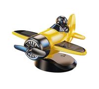 Décorations de tableau de bord | Décoration d'avion à énergie solaire, figurine rotative dynamique pour voiture, bibliothèque, bureau, dortoir, salle de alcon, voyage, festival, anniversaire