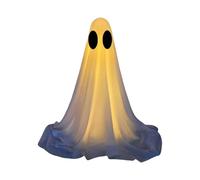 Décorations d'esprit effrayant résistantes au vent pour l'extérieur, assemblage facile, fantômes en tissu blanc pour la maison, décoration de fête hantée, coupe-vent, figurines de spectres d'Halloween