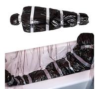 Décorations d'Halloween d'extérieur | Corps mort d'Halloween - Faux cadavre dans un sac - Accessoires effrayants pour extérieur et intérieur - Maisons hantées, cimetière, cour