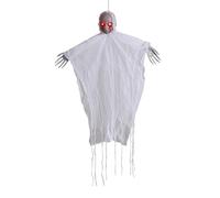 Décorations d'Halloween en forme de visage - Ornement de fête pour la cour, le jardin, la fenêtre, l'esprit de la poupée - Décoration intérieure et extérieure