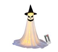 Décorations d'halloween Extérieure, Kit Fantôme Éclairage Effrayant, Lumière Fantôme Éclatante avec des Lumières Cordes À Télécommande, Accessoire De Scène pour Événement Jardin Décor