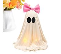 Décorations d'Halloween Fantôme Décoration de maison effrayante | Ornementation Fantôme Lumineux d'Halloween Pour intérieur, chambre à coucher, étagère à chevet, extérieur, nursery, salle de