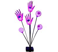 Décorations d'halloween - Garden Squelette Hands Eye Bround Papeurs pour Un Effet Effrayant extérieur, étanche à énergie Solaire, décoration d'Halloweens pour cimetières, sentiers, Les patios,