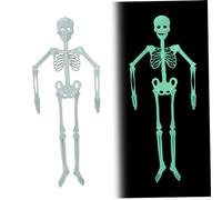 Décorations d'halloween, Glow in The Dark Skeleton 35.43 Pouces Halloween Squelette VIGHT