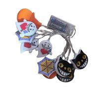 Décorations d'halloween Guirlandes Lumineuses - Guirlande Intérieur Extérieur | Éclairage Décoratif Festif Résistant aux Intempéries pour Patio Jardin Porche Clôture Arbre Terrasse