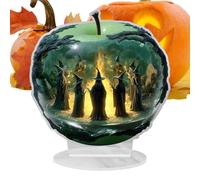 Décorations d'Halloween pour Intérieur - Ornement de Table en Acrylique 2D à Thème de Fête en Forme de Fruit - Accent Maison Polyvalent Pour Ambiance Festive Étagère Bureau Salle À Manger Salon Intéri