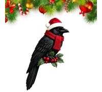 Décorations d'oiseau de Noël pour cadre de porte Panneau mural artisanal en | panneau d'angle et haut de porte à l'oiseau pour la maison intérieur extérieur jardin mur fenêtre familles