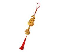 Décorations du Nouvel An chinois 2025 - Pendentif serpent porte-bonheur - Ornements décoratifs à suspendre