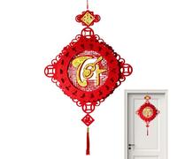 Décorations du Nouvel An chinois 2026 - Pendentif du Nouvel An, décoration de l'année du cheval, décoration vietnamienne, décoration festive à suspendre | bureau, maison, voiture, porte, mur, arbre