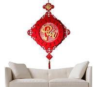 Décorations du Nouvel An chinois,Décorations du Nouvel An - Décoration de maison rouge pour le Nouvel An, décorations pour la fête du printemps | Décoration de porte-bonheur, ornements décoratifs créa