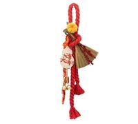 Décorations du Nouvel an Chinois Pendentif, Pendentif Gourde à Balai du Nouvel an Chinois, Suspension de Porte nœud Mille caractères, 22026(Auspicious+prosperous)