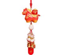Décorations du Nouvel an Chinois, Porte-Bonheur année du Cheval 2026, Pendentif décoratif à Suspendre, Ornements pour Sac à Dos de Voiture, décorations Chinoises Nouvel an 2026