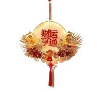 Décorations du Nouvel an Pendentif, Pendentif Cheval de Fortune Lumineux, décoration Multicolore for la Maison, Nouvel an 2026(Color33)