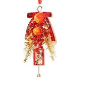 Décorations du Nouvel an Pendentif, Pendentif Fruit de Fortune Multicolore for la fête du Printemps 2026, année Cheval, décoration d'entrée(Fiveblessings)