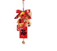 Décorations du Nouvel an Pendentif, Pendentif Fruit de prospérité année du Cheval 2026, décoration d'entrée Festival Printemps Multicolore(Color14)