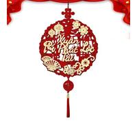 Décorations du Nouvel an vietnamien | 2026 Décoration Murale à Suspendre, de Porte Vietnam avec Pompon | pour la Maison, Le Salon, Les fêtes et Les événements, Les Restaurants, Les fêtes