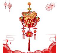 Décorations du Nouvel an Vietnamien,Décor Saisonnier 2026 - Pendants Décoratifs De L'Année du Cheval | pour Amateurs De Culture Réunions Familiales Porte D'Entrée Salon Mur Restaurant