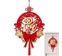 Décorations du Nouvel An vietnamien,Décorations du Nouvel An chinois, Décorations de fête du printemps en forme d'éventail, ornement , Décorations murales du nouvel an, décoration créativ