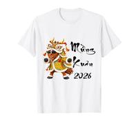 Décorations du Nouvel an vietnamien | Tet 2026 Chuc Mung Nam Moi T-Shirt