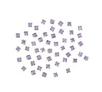 Décorations élégantes pour ongles avec strass carrés en dentelle pour les fêtes et les mariages qui donnent du style à vos ongles