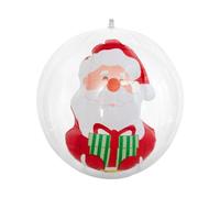 Décorations extérieures gonflables | Boule de Père Noël gonflable en PVC,Décorations gonflables de Noël extérieurs,Pour les appuis de fenêtre intérieurs Fêtes Terrasses Pelouses Jardins Cours